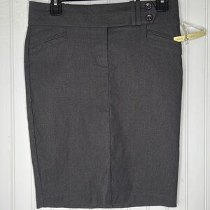 Dark Brown Pencil Skirt Size Medium New